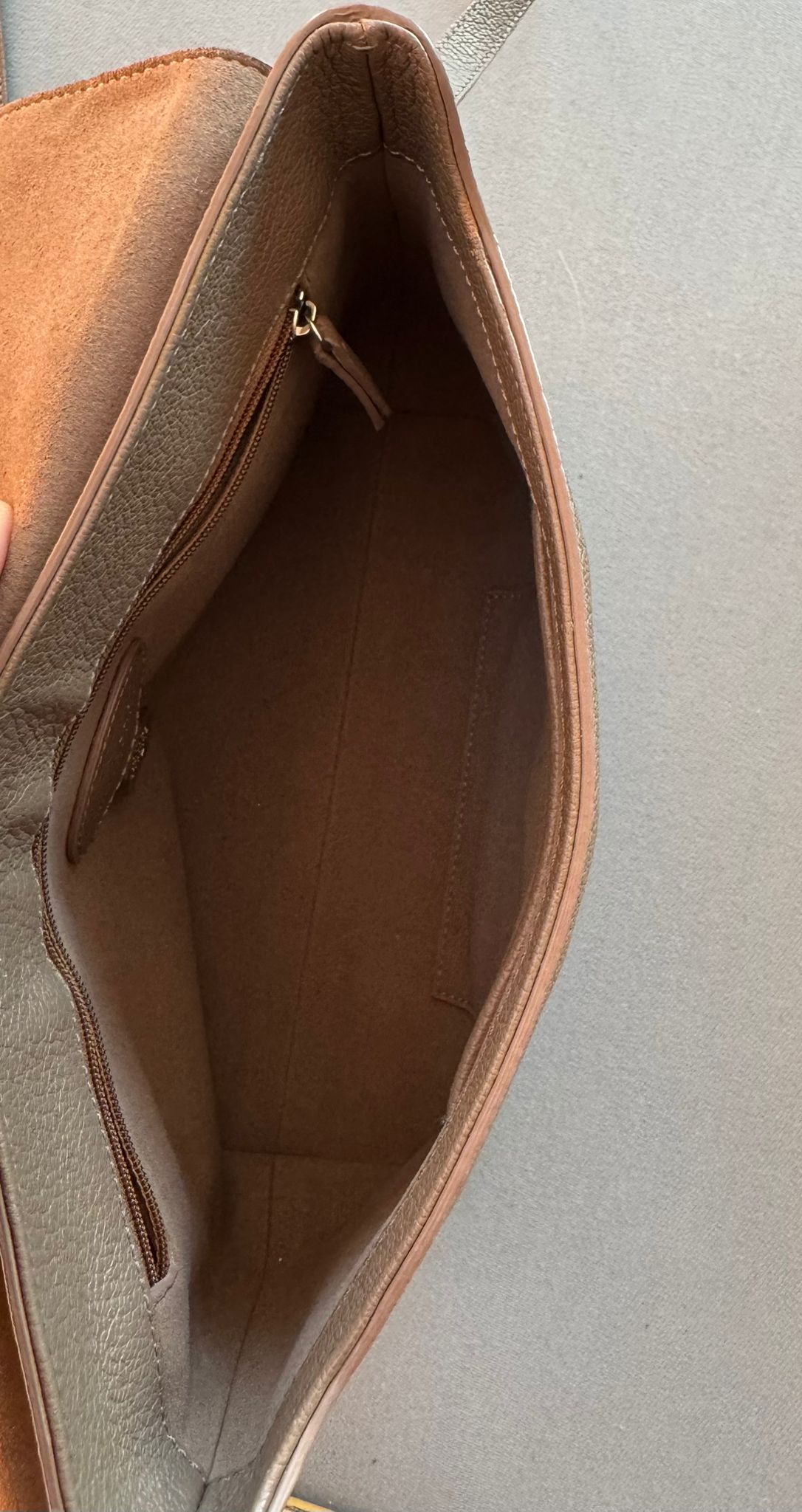 Mulberry Freya Satchel Shoulder/ Crossbody Bag In Taupe