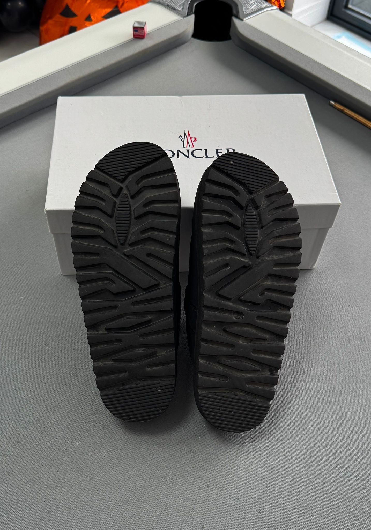 Moncler Black Mon Mules - UK10 (EU44)