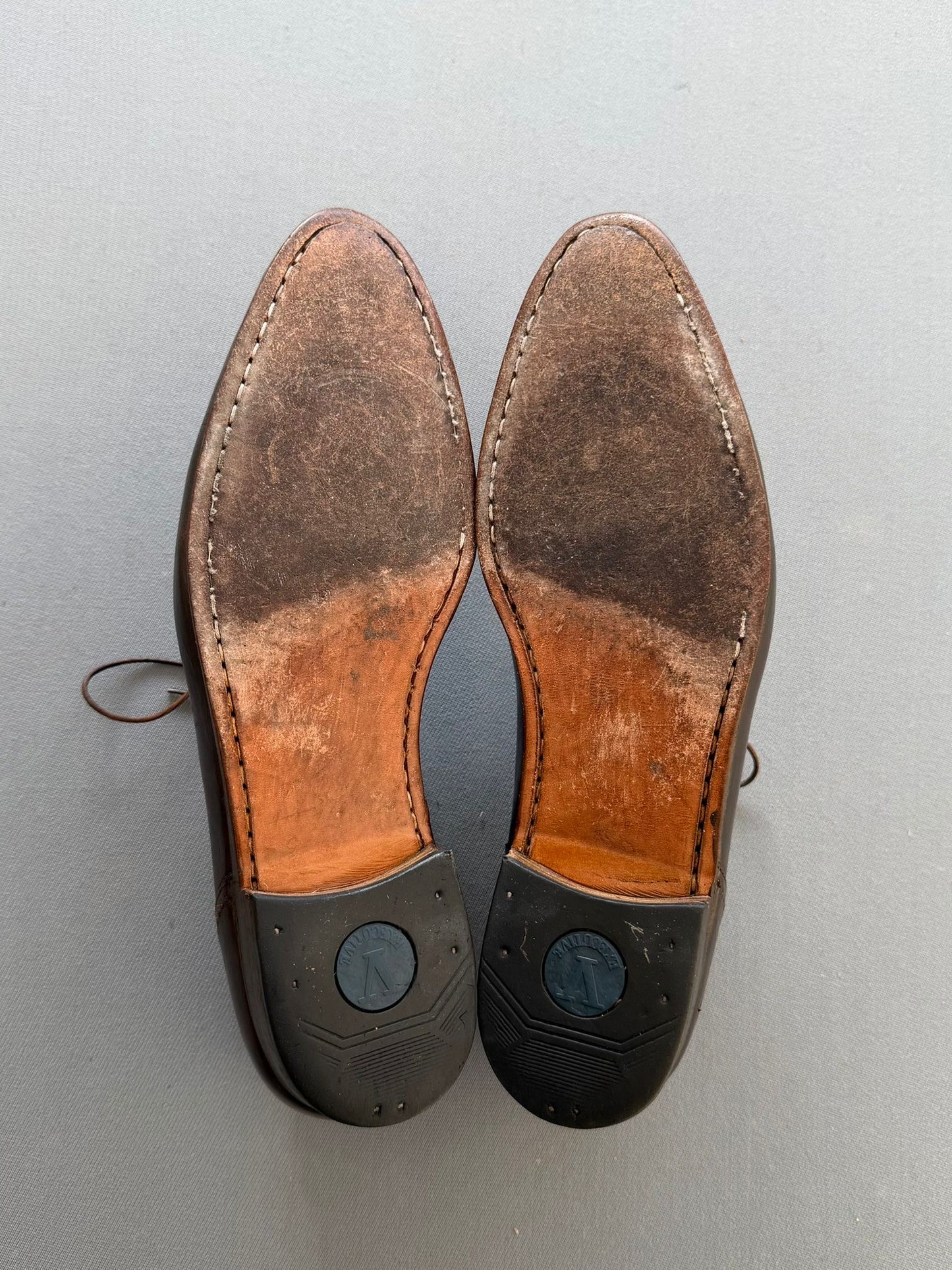 Berluti Brown Oxford Shoes - Size: UK9 (EU43)