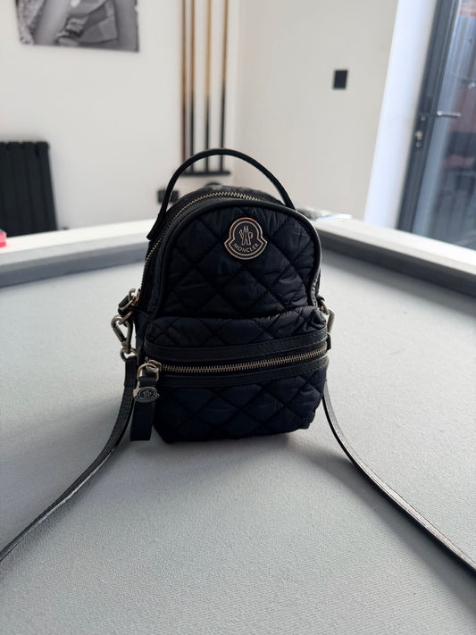Moncler Georgina Zaino Sling Bag Black – Authentic Pre-Loved UK | Westin High End