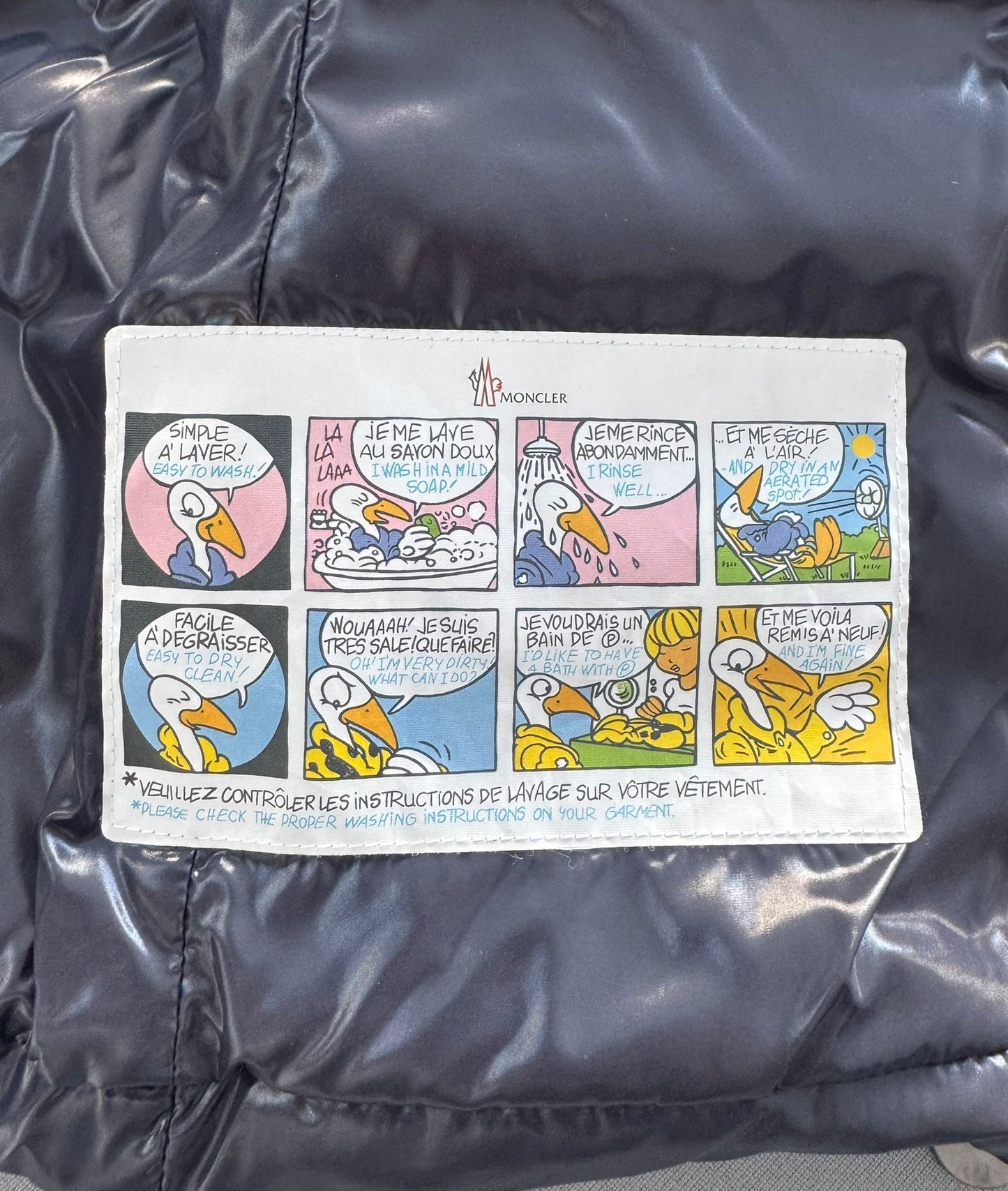 Moncler Ghany Navy Gilet - Size: 2 UK 10 (19''ptp)