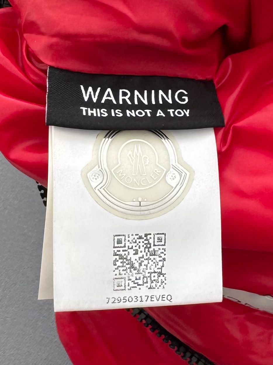 Moncler Red Fish Backpack