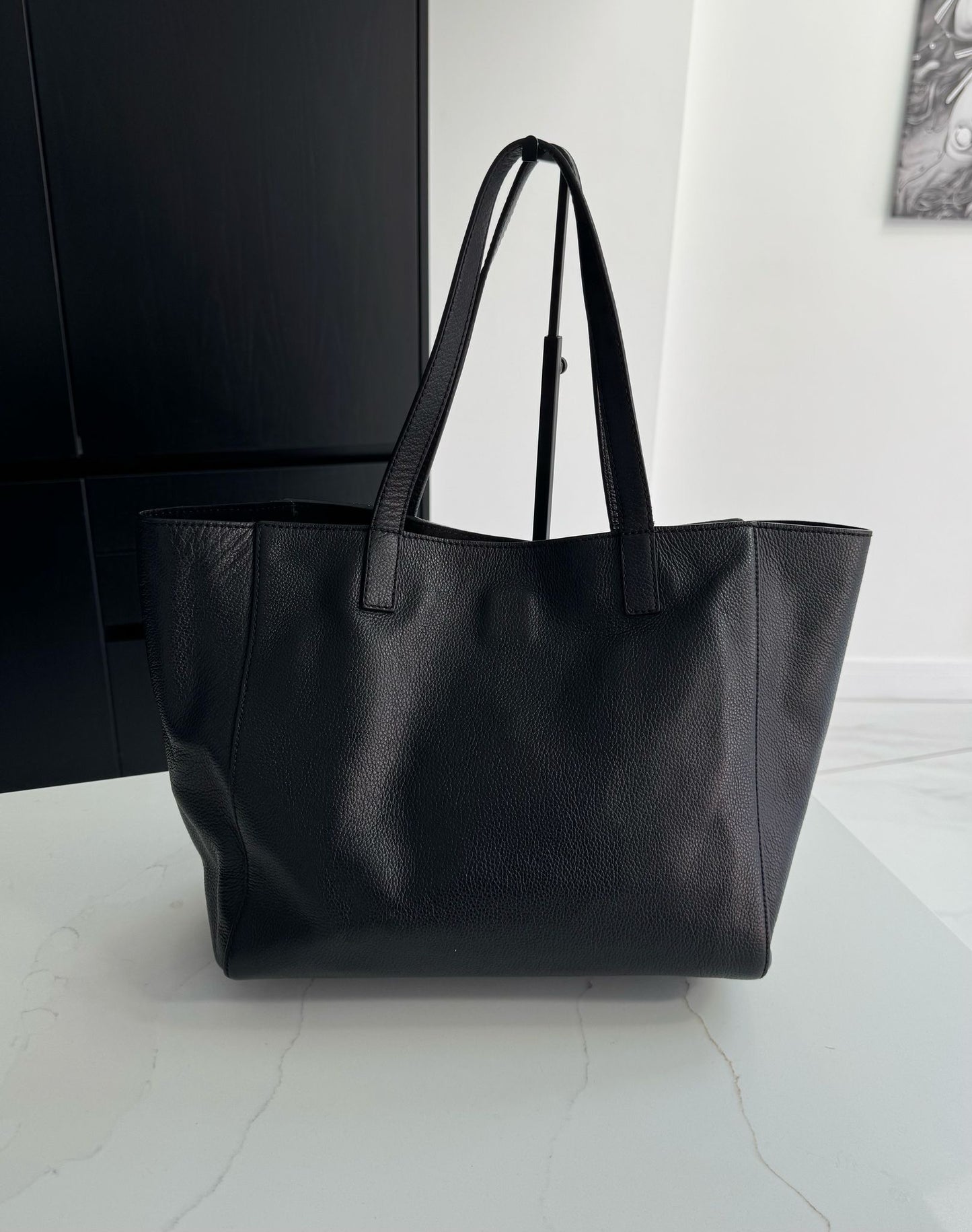 Mulberry Tessie Tote Bag In Black