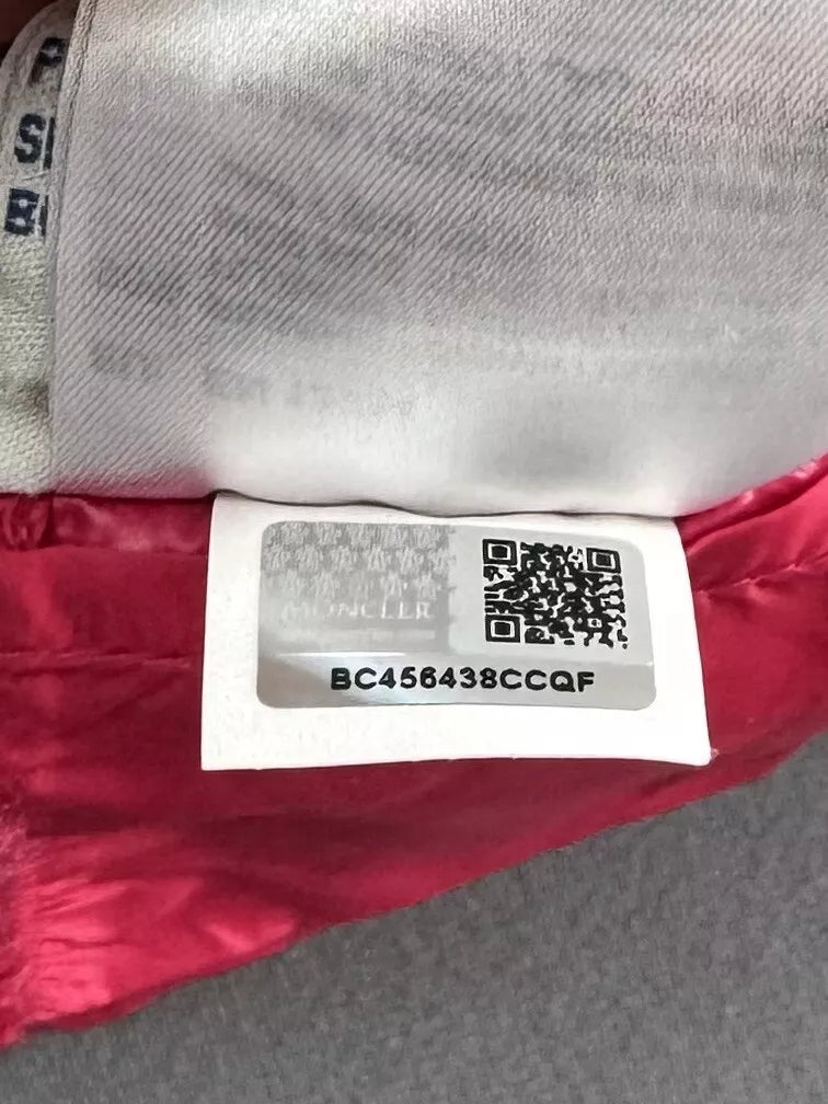 Moncler Pink Down Padded Liane Gilet - Age 12 (16” PTP)