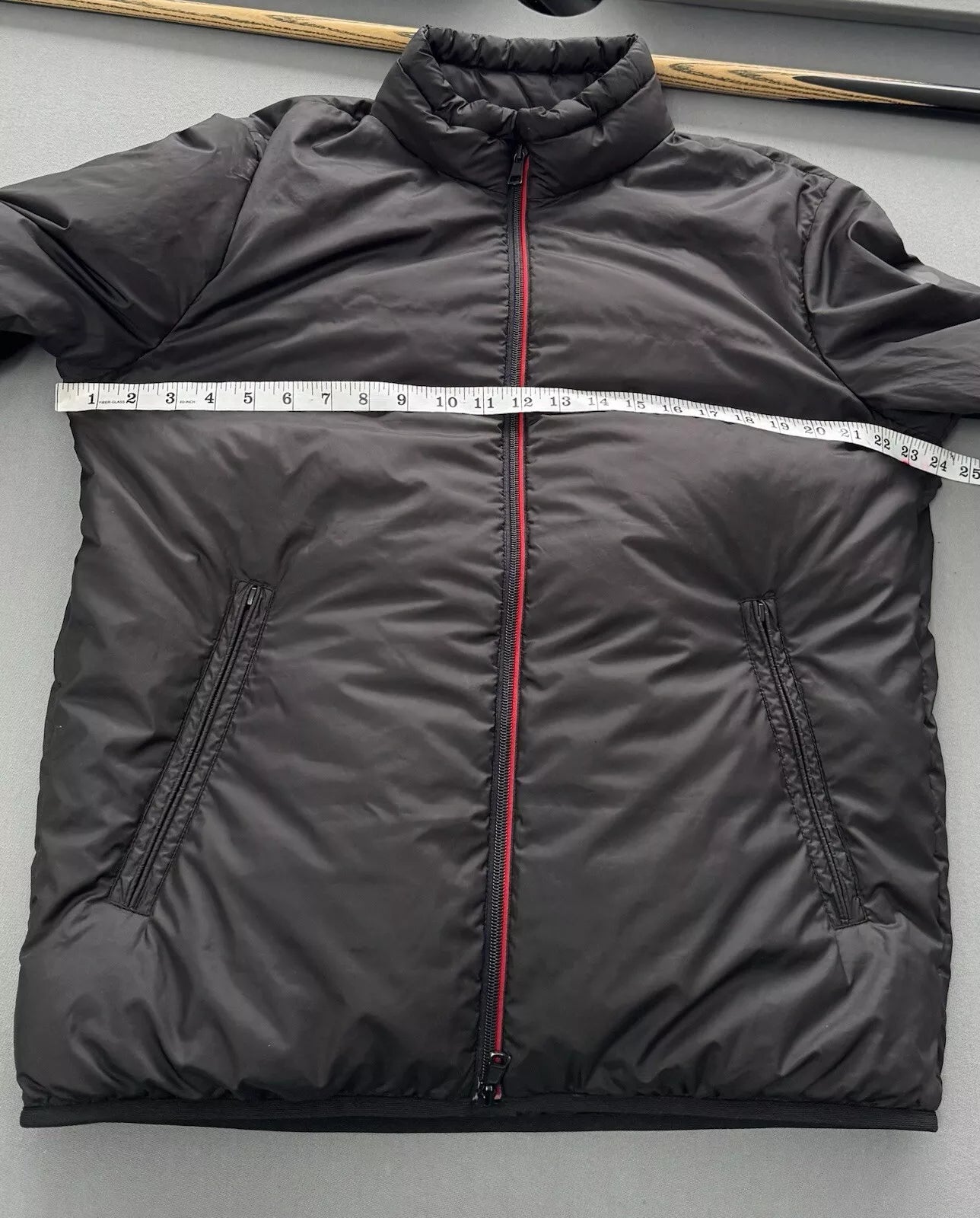 Moncler 1952 Helfferich Black Down Jacket - Size 4 - PTP 24”