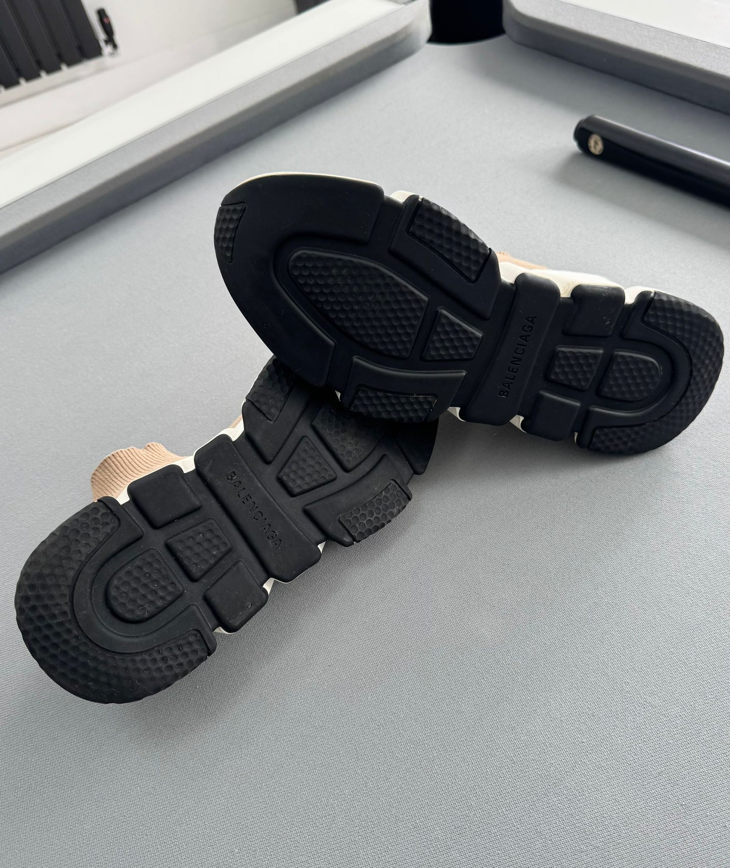 Balenciaga Speed Sock Tan Trainers Size UK 5 (EU38)