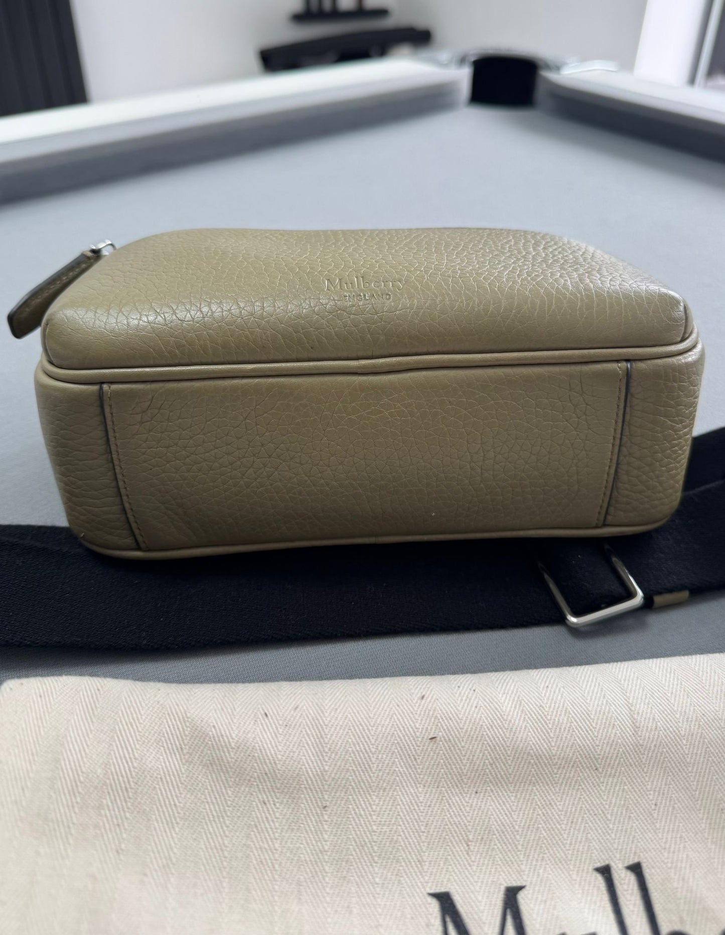 Mulberry Khaki Urban Reporter Messenger Bag