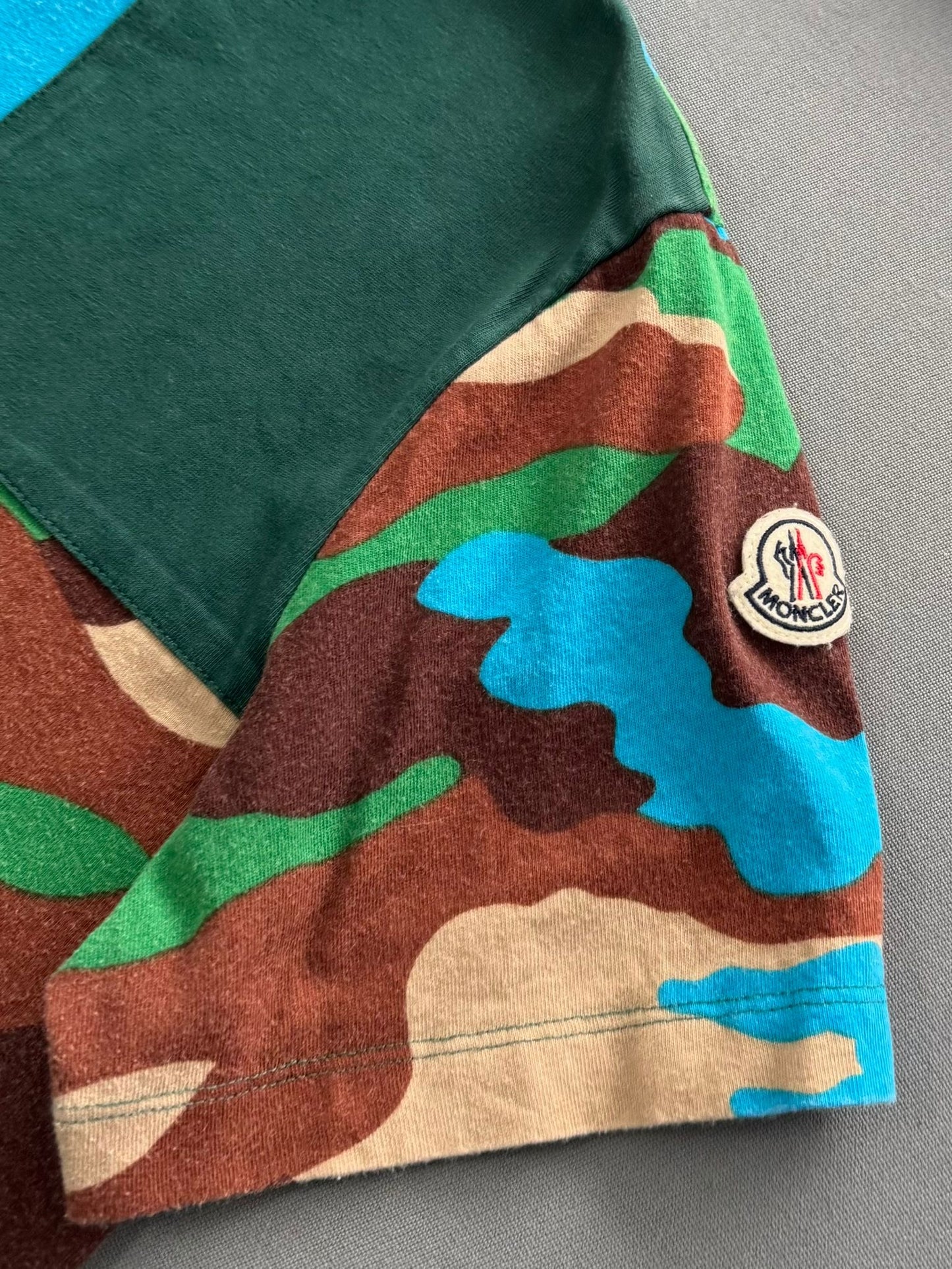 Moncler Camo T-Shirt - Medium- 22” PTP