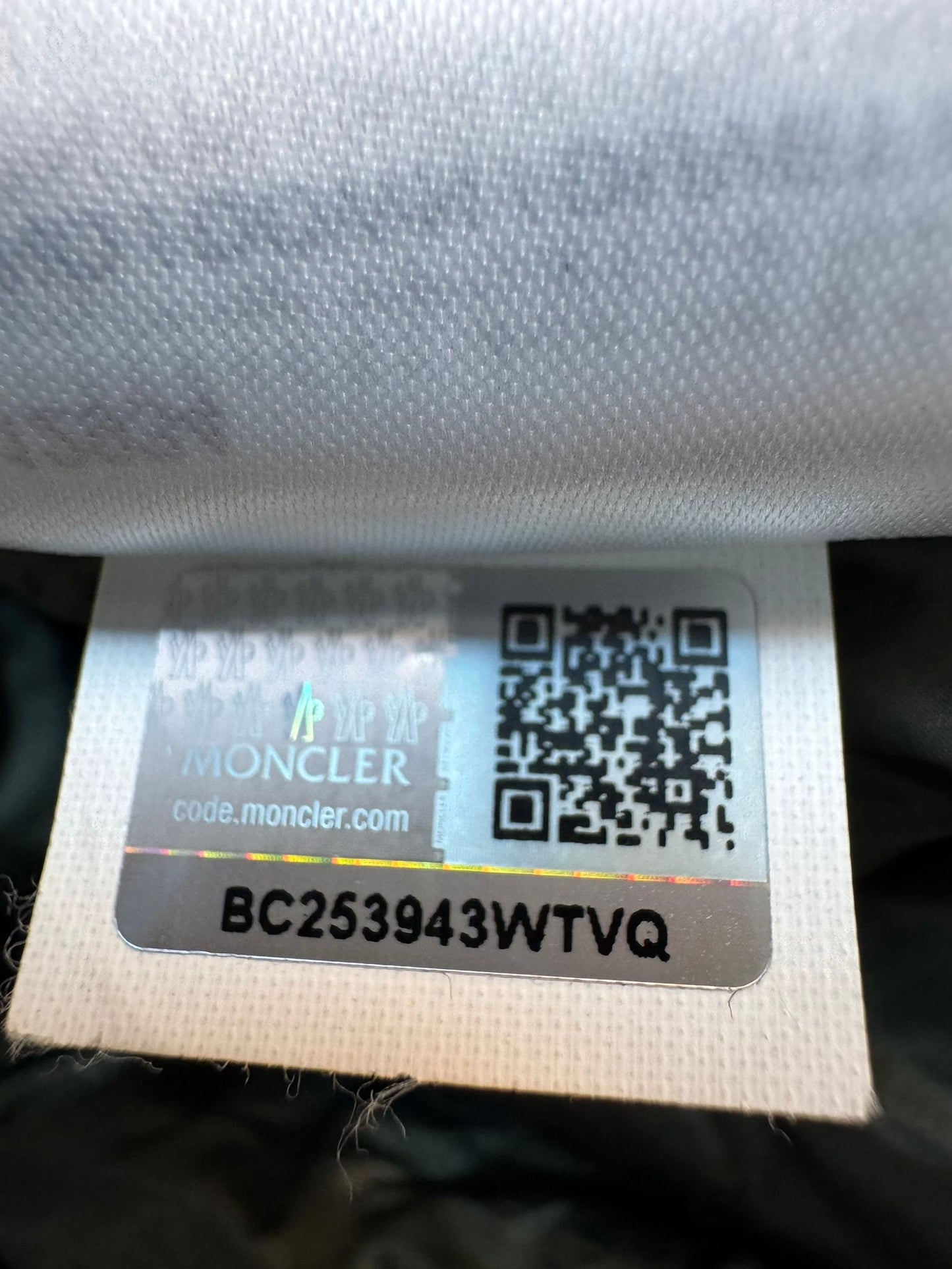 Moncler Benjamin Quilted Khaki Jacket - Size 3 (22''ptp)