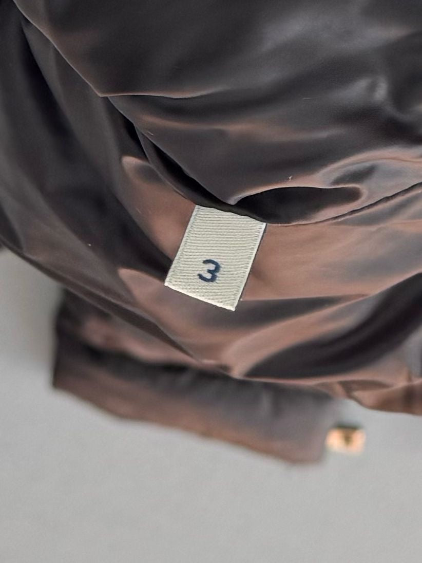 Moncler Blen Black Down Jacket - Fits UK 10 - Size 3 (20” PTP)