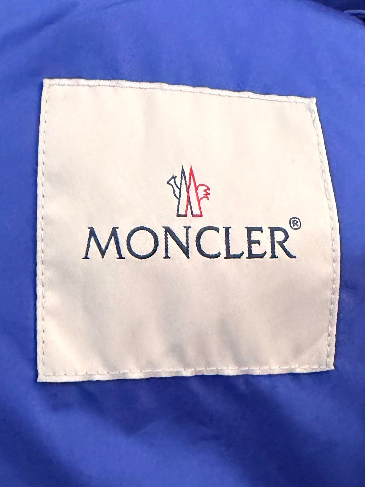 Moncler Blue Fujio Logo-Appliquéd Shell Hooded Jacket - Size 3 (24''ptp)