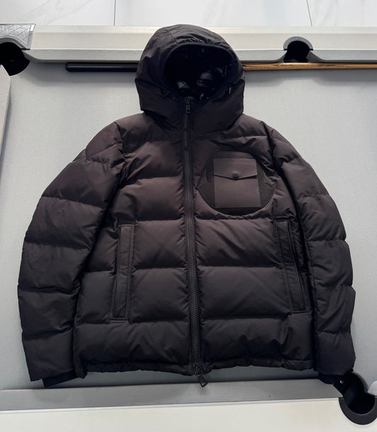 Moncler Black Ambert Puffer Coat - Size: 5(25.5''PTP)