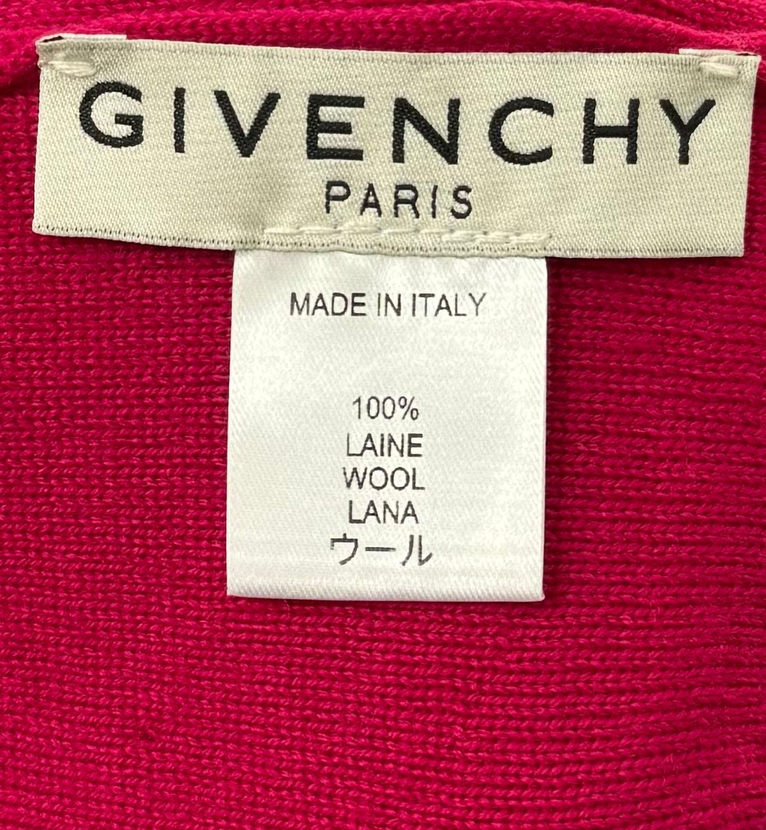 Givenchy Pink Wool Beanie