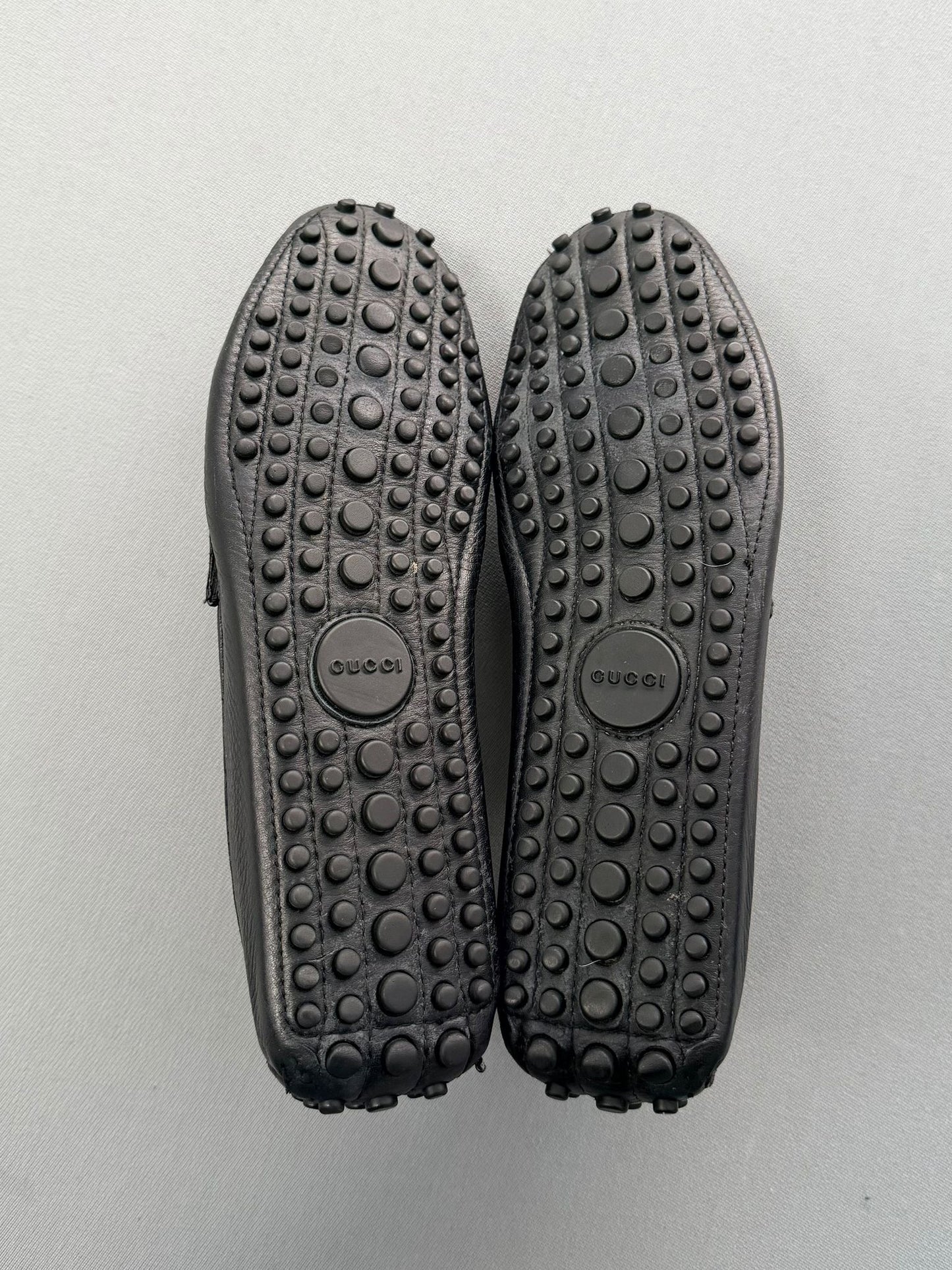 Gucci Horsebit Black Loafers - Size UK6 (EU40)