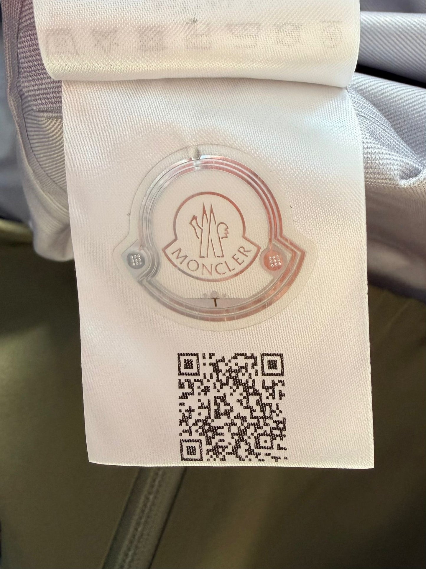 Moncler Fel Grenoble Gortex Khaki Jacket - Size: 3 (26'' ptp)