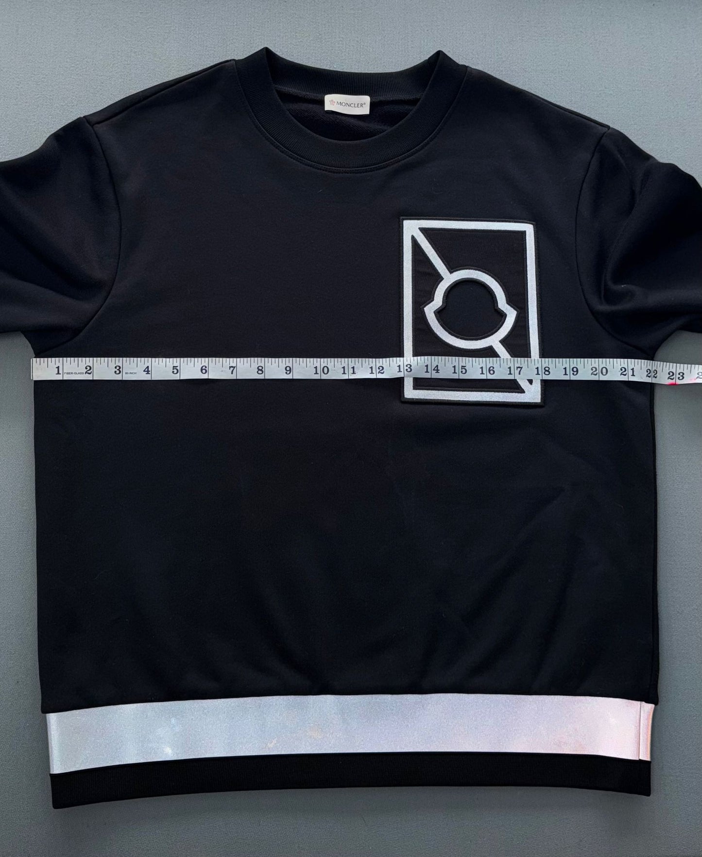 Moncler x Craig Green Ripstop Black Sweater - Large - 22'' PTP