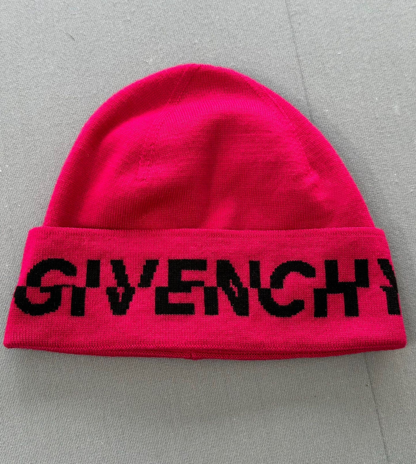 Givenchy Pink Wool Beanie