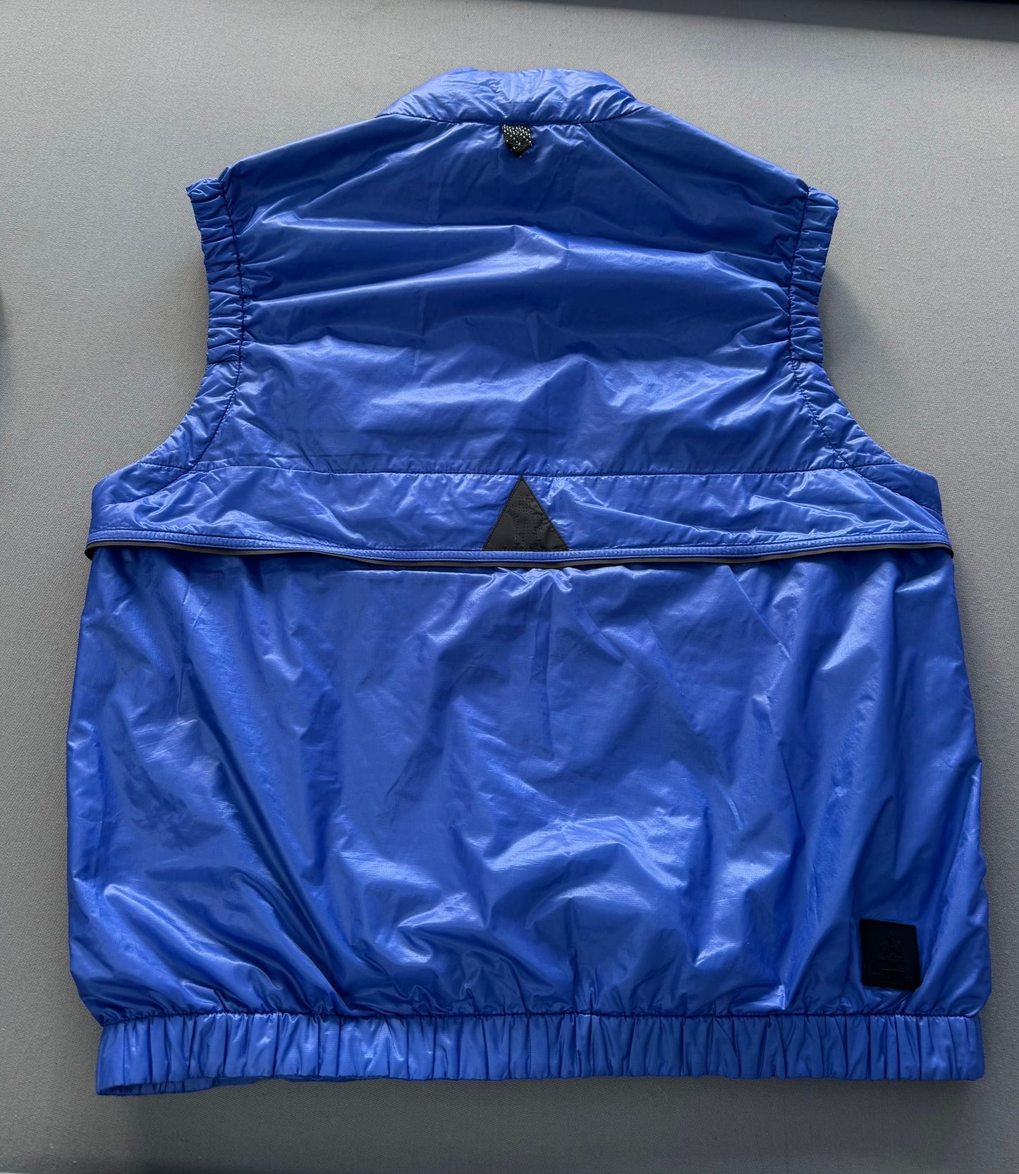 Moncler Grenoble Ollon Blue Gilet - Size: 3 (Medium) 22''ptp