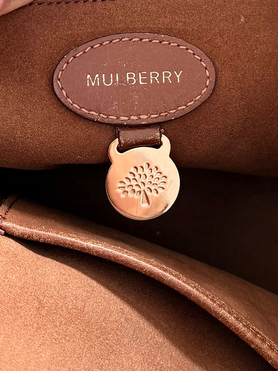 Mulberry Tessie Tote In Tan