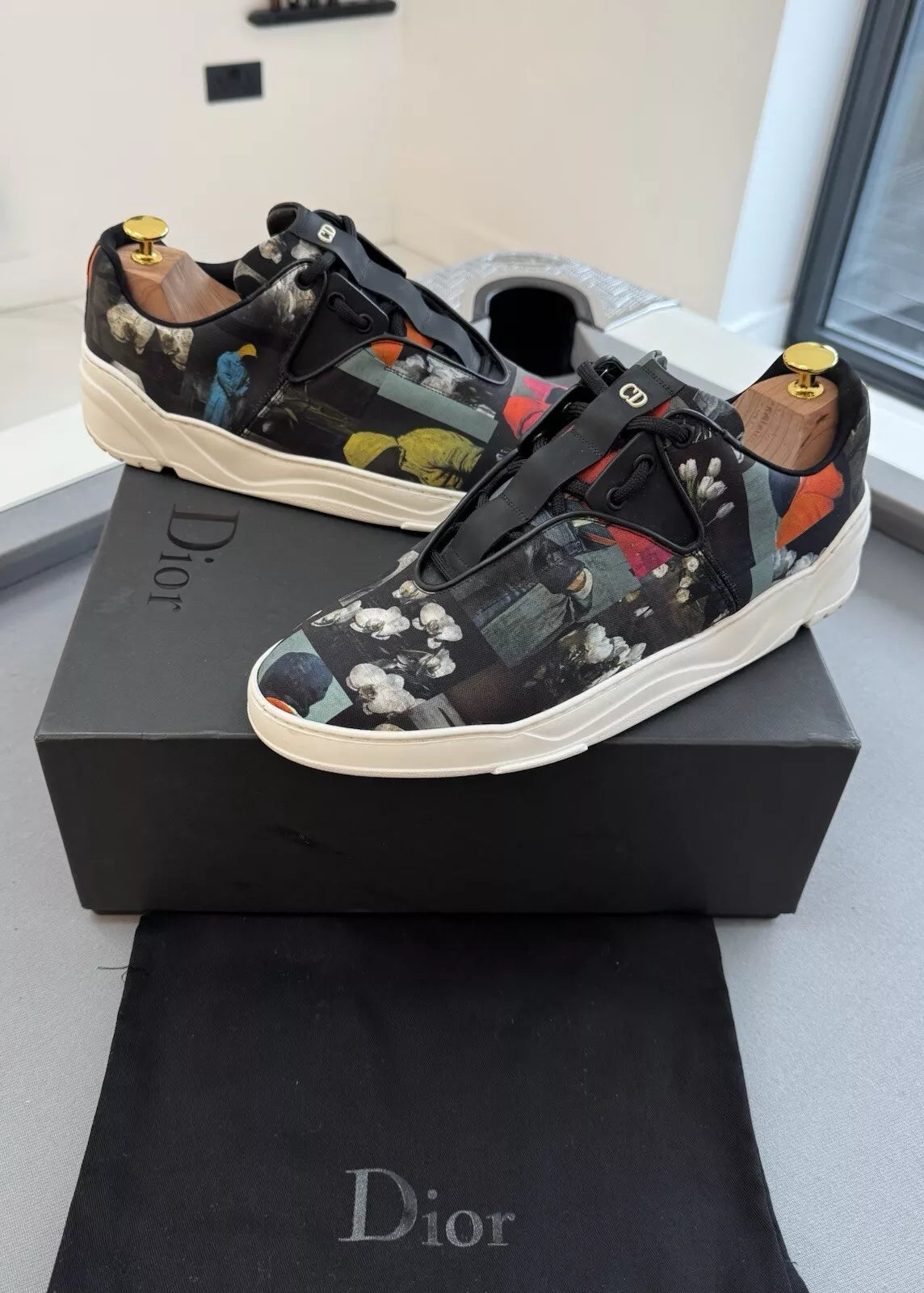 Dior Homme Print B17 Trainers UK 10 (EU44) - Limited Edition