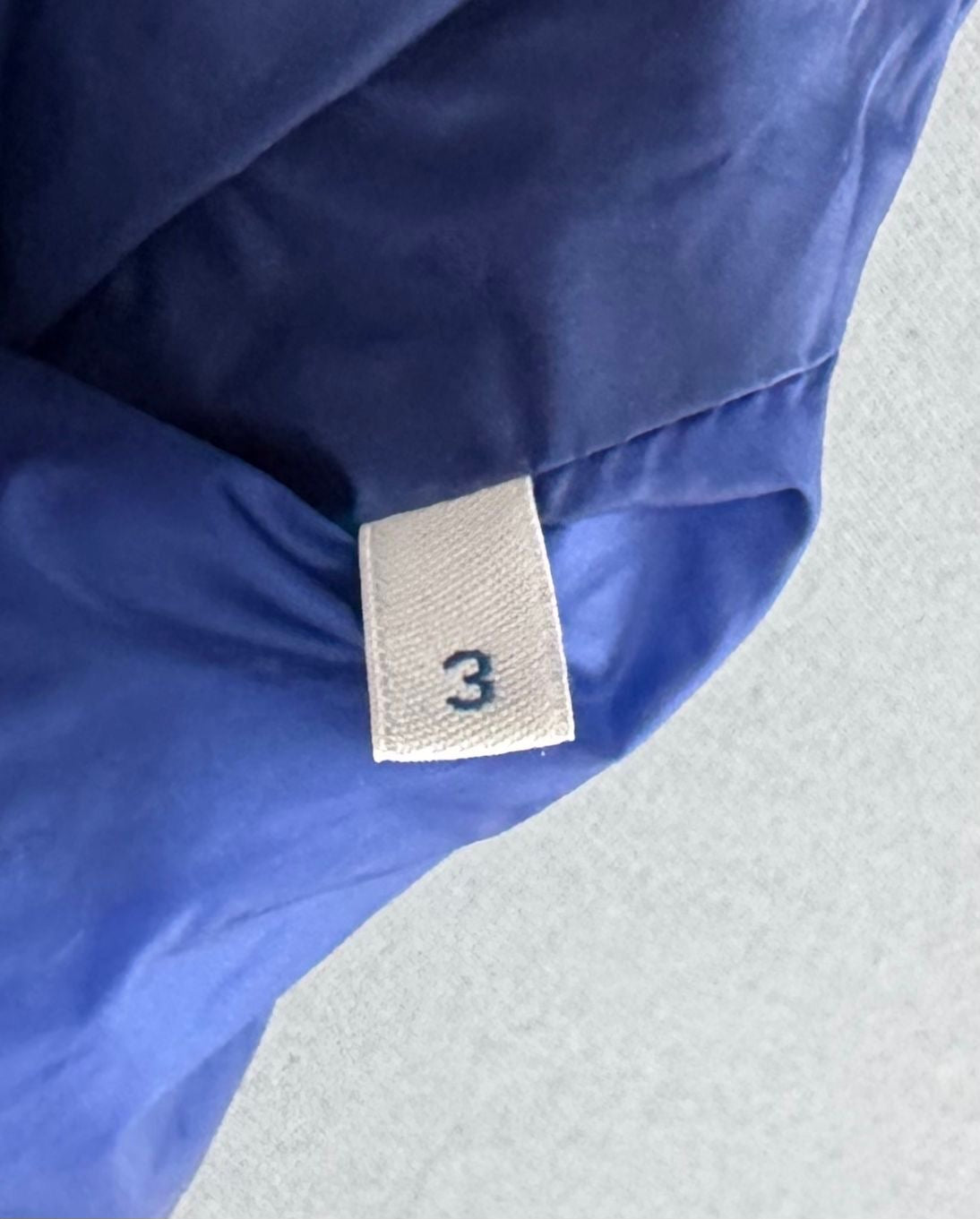 Moncler Blue Agay Down Jacket - Size 3 (22''PTP)