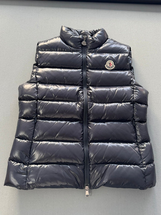 Moncler Ghany Navy Gilet - Size: 2 UK 10 (19''ptp)