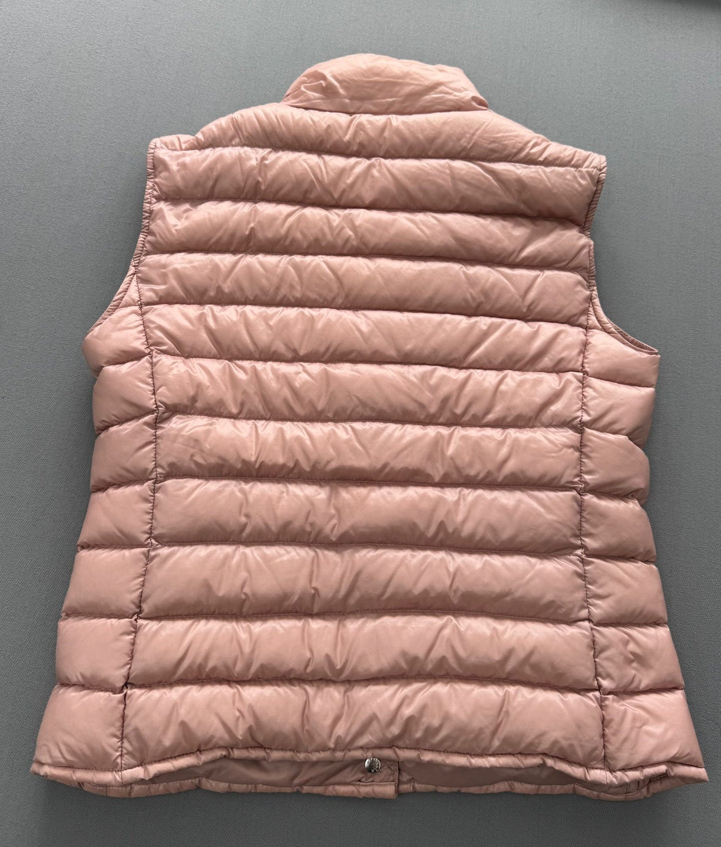 Moncler Dusky Pink Liane Down Gilet -Size 0 (Fits UK 6-8 )