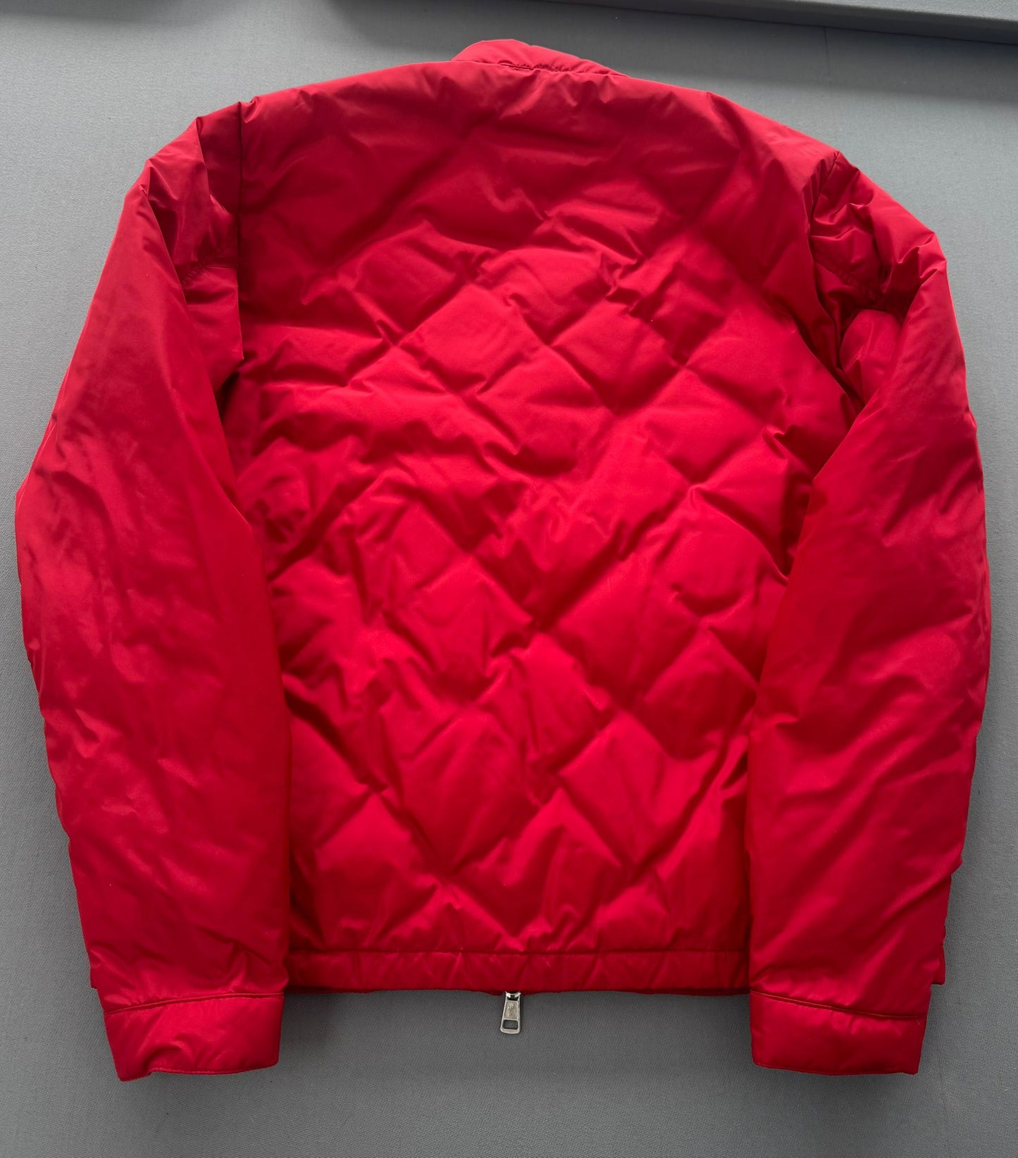 Moncler Red Bernard Jacket - Size 3 (23'' ptp)