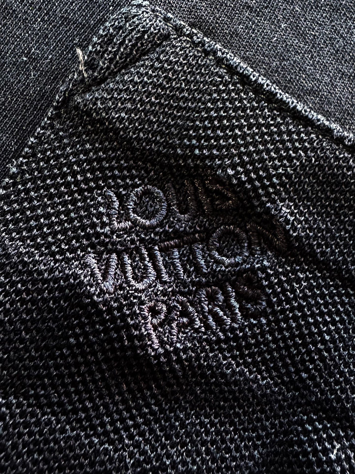 Louis Vuitton Black Half Damier Pocket T Shirt - XL (21.5'' PTP)