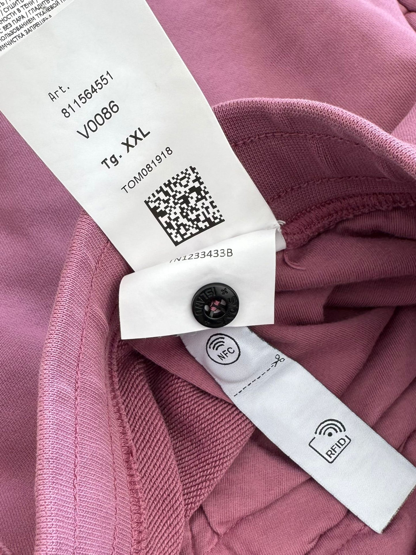 Stone Island Pink Joggers- XXL - 36-38” Waist - Brand New (No Tags)