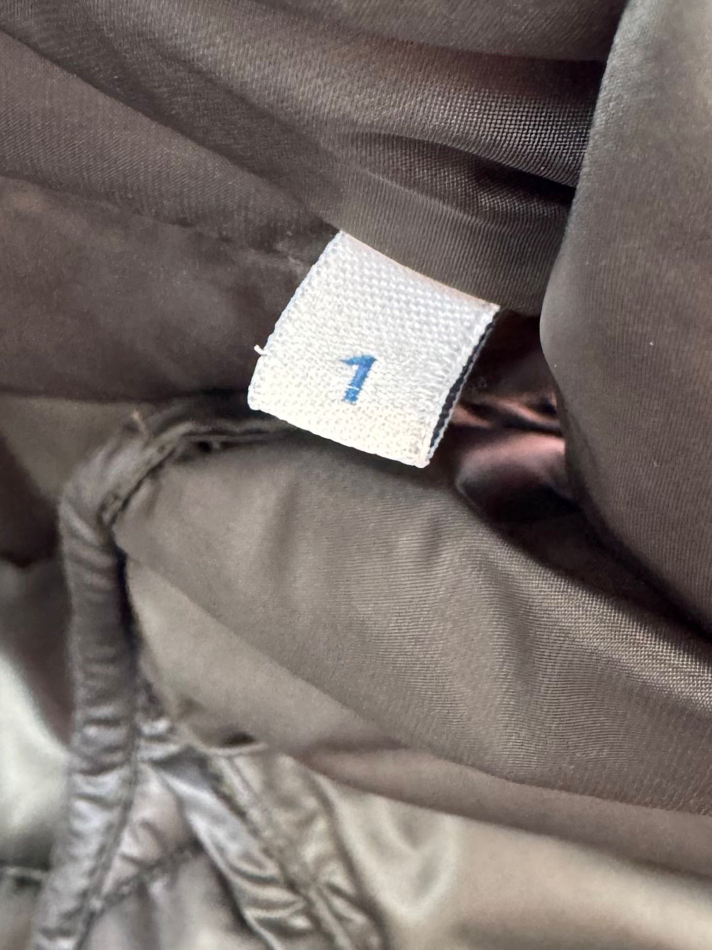 Moncler Liane Gilet In Olive Green - Size 1 (UK8)