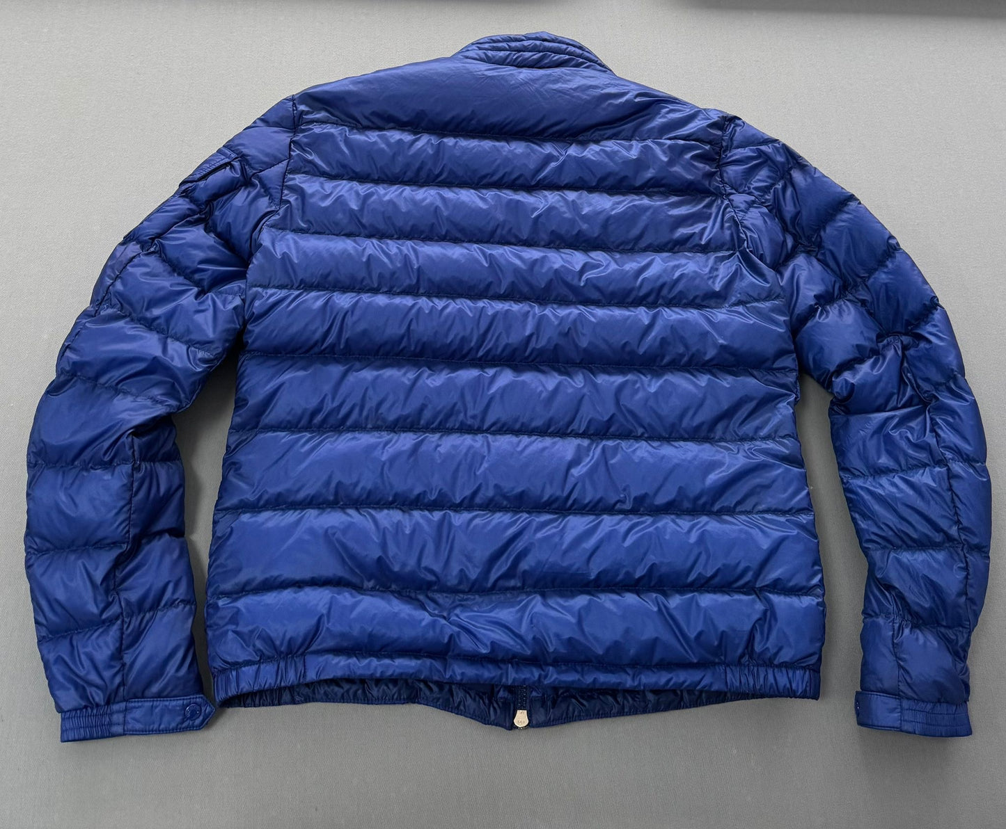 Moncler Blue Agay Down Jacket - Size 3 (22''PTP)