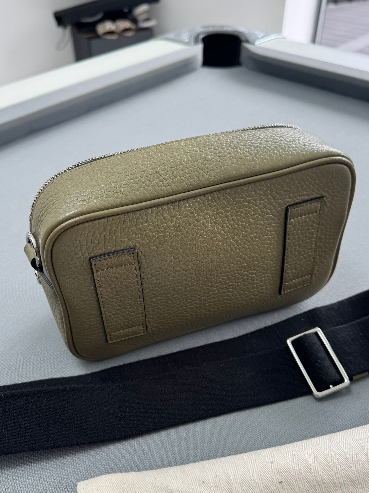 Mulberry Khaki Urban Reporter Messenger Bag