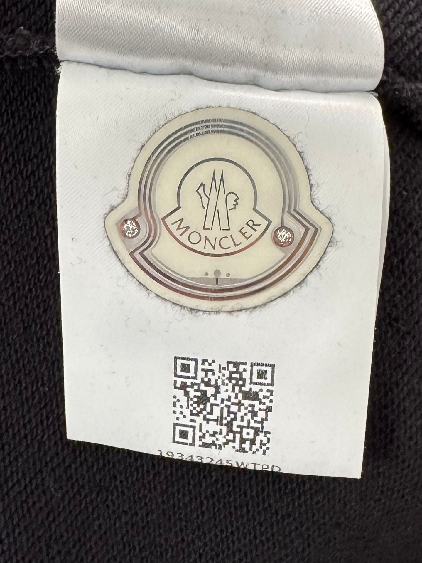 Moncler x Craig Green Ripstop Black Sweater - Large - 22'' PTP