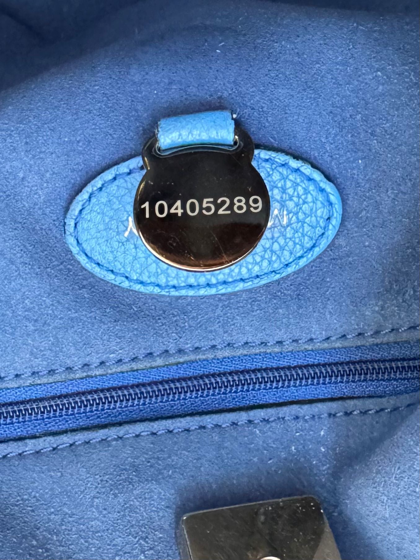 Mulberry Tessie Tote In Azure (Blue)