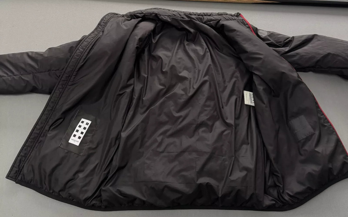 Moncler 1952 Helfferich Black Down Jacket - Size 4 - PTP 24”