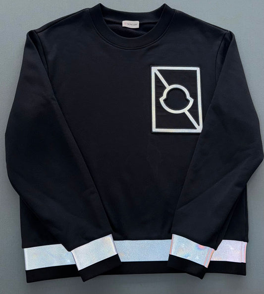 Moncler x Craig Green Ripstop Black Sweater - Large - 22'' PTP