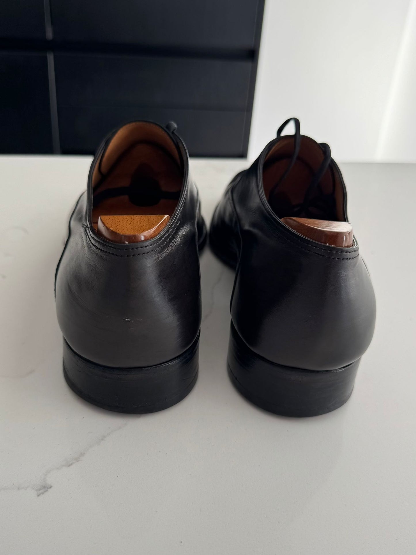 John Lobb Men’s Ascot Oxford Lace-up Shoes Black - UK 9 - EU 43