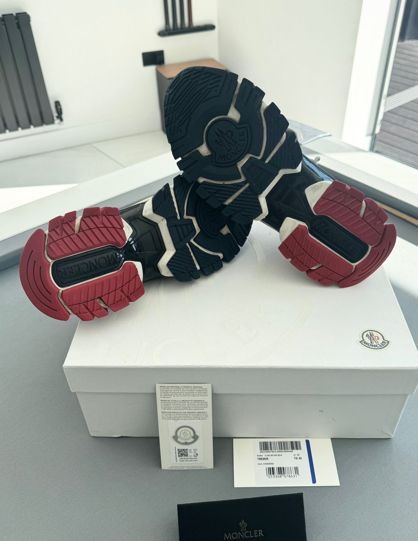 Moncler Trevor Trainers In Box - UK 9 - EU 43