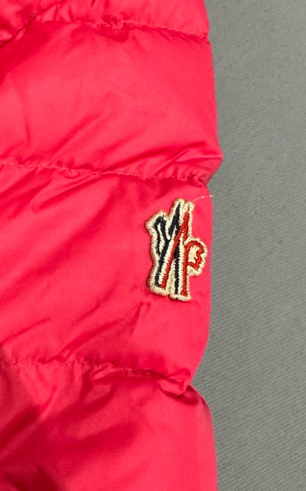 Moncler Grenoble Vonne Pink Down Jacket - Size 2 - Fits UK 10