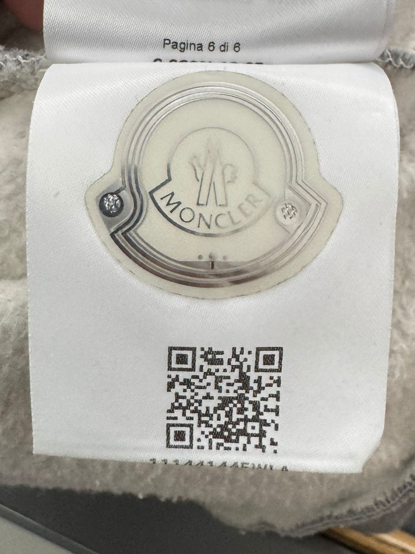 Moncler Maglia Genius 2 Moncler 1952 Grey Sweater - Size: XXL (24'' ptp)