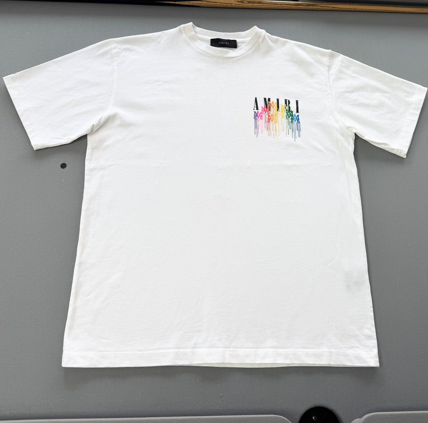 Amiri MA Drip College T Shirt - XL (23.5'' PTP)