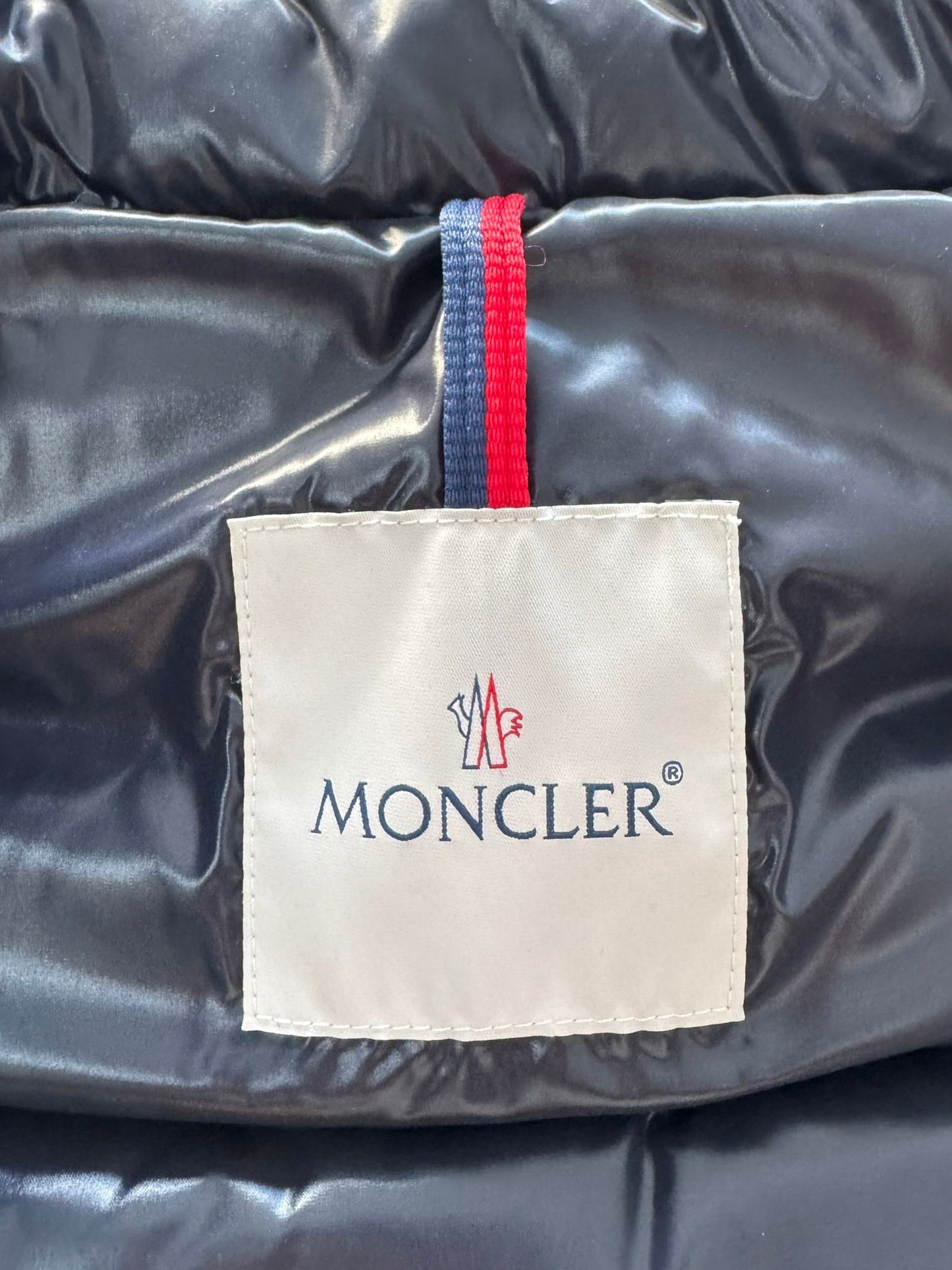 Moncler Ghany Navy Gilet - Size: 2 UK 10 (19''ptp)