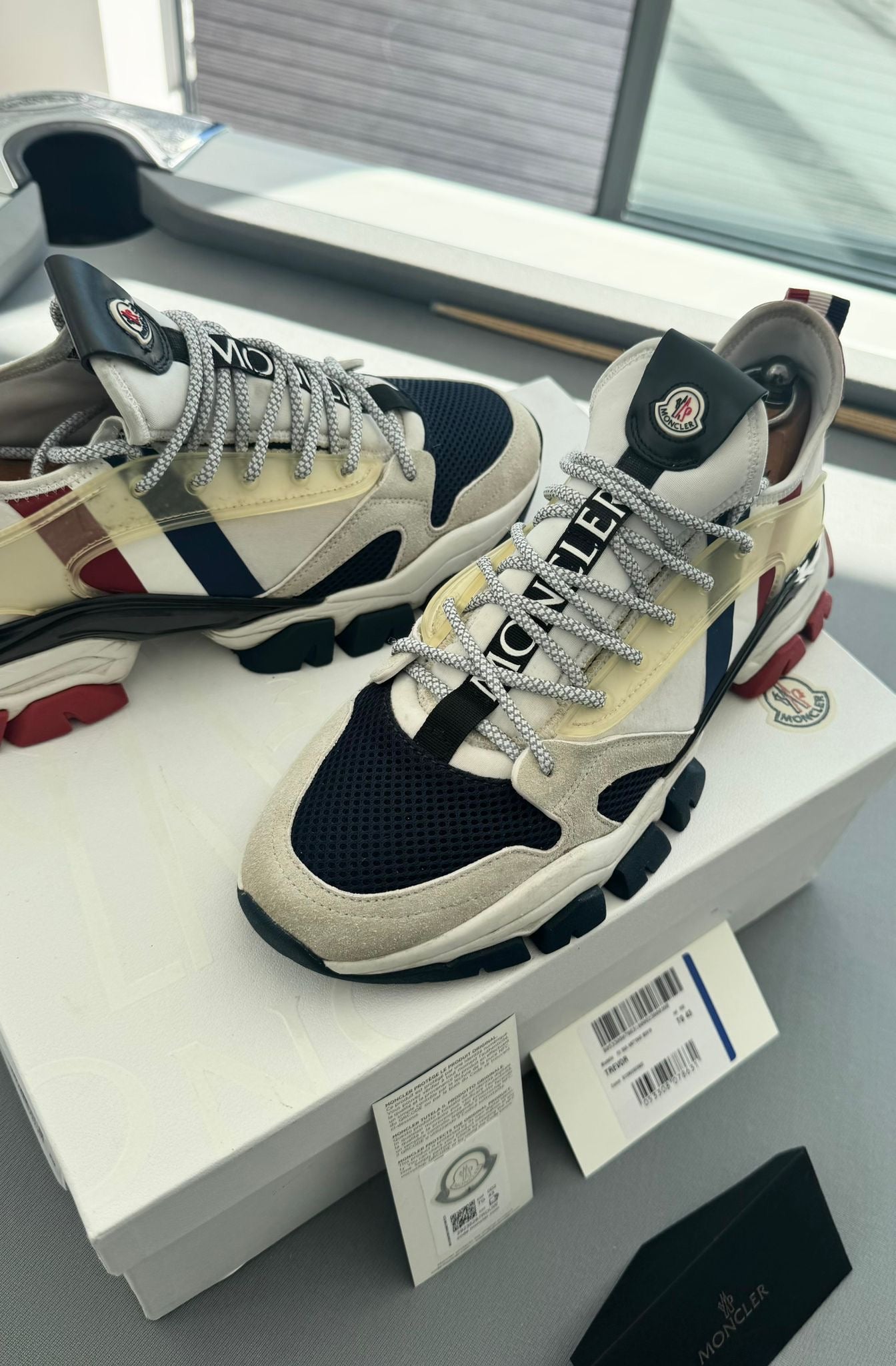 Moncler Trevor Trainers In Box - UK 9 - EU 43