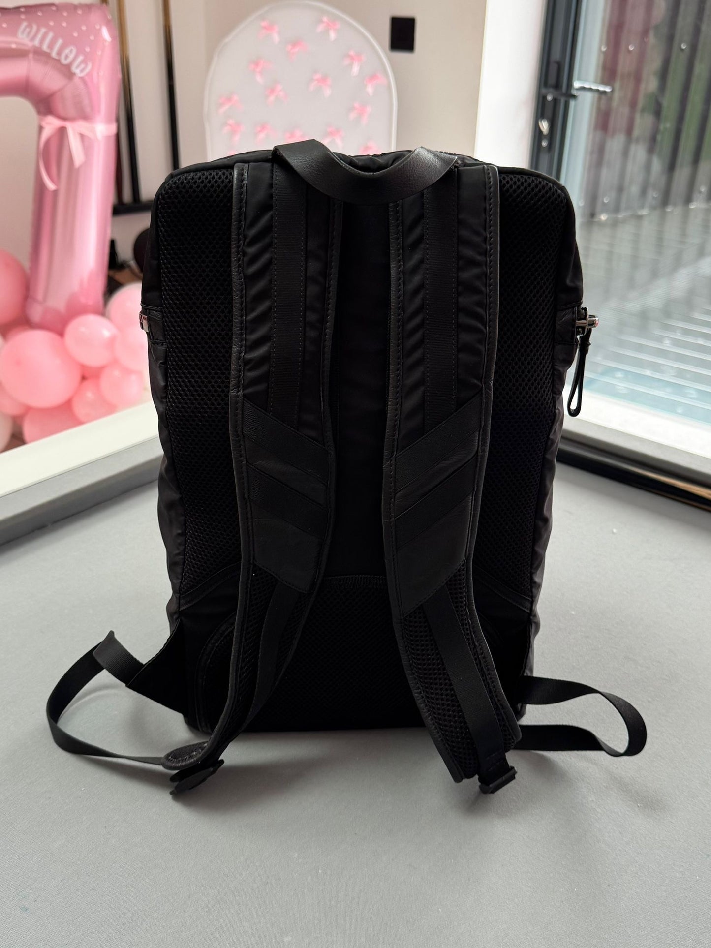 Moncler Black Yannick Backpack