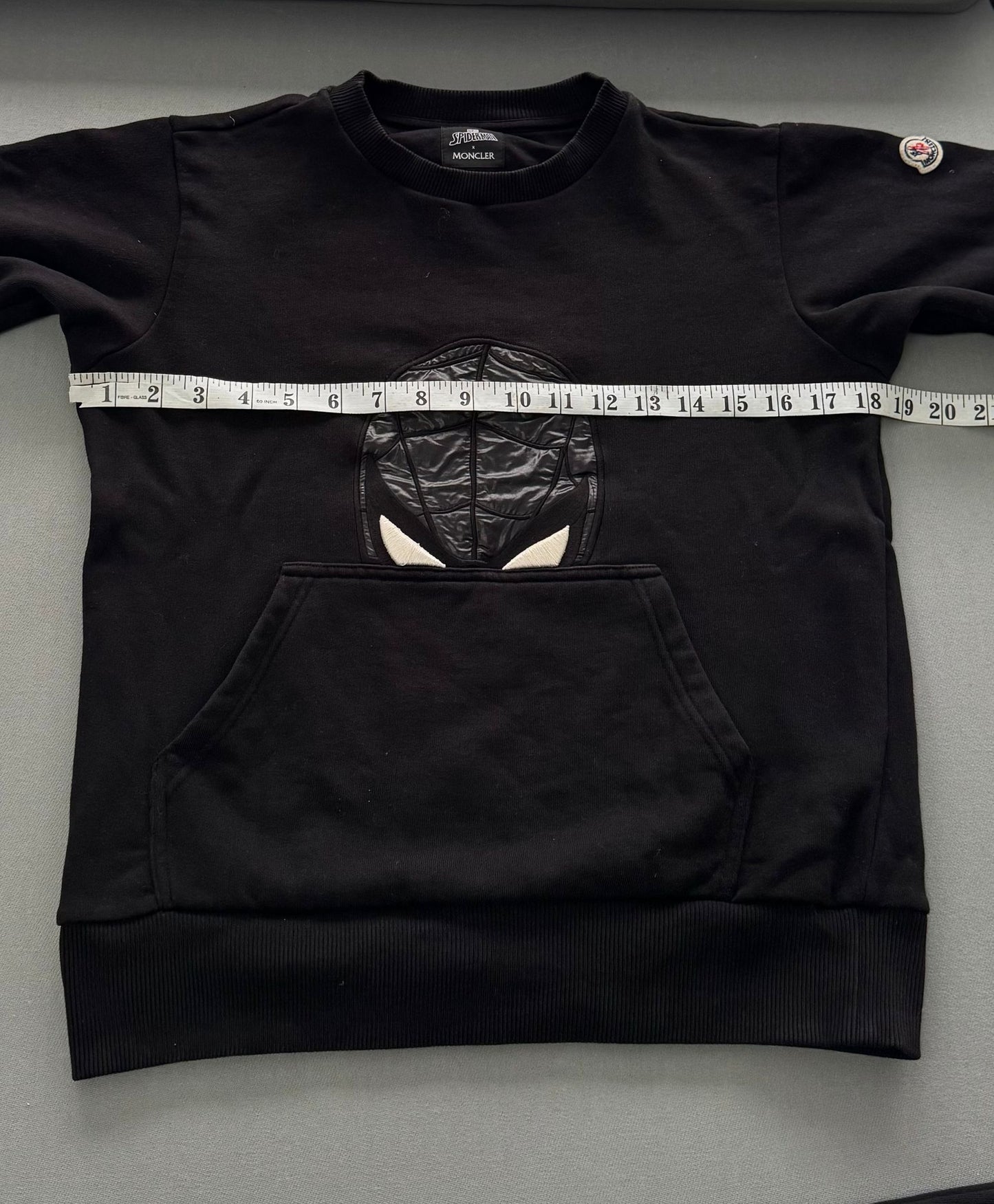 Moncler X Spiderman Black Cotton Jersey Tracksuit - Age 14 (18.5'' ptp)