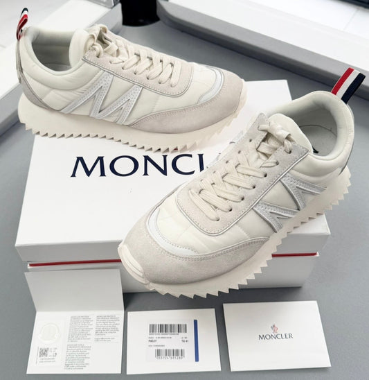 Moncler Pace Trainers - Cream (UK7- EU41) Fit UK 8