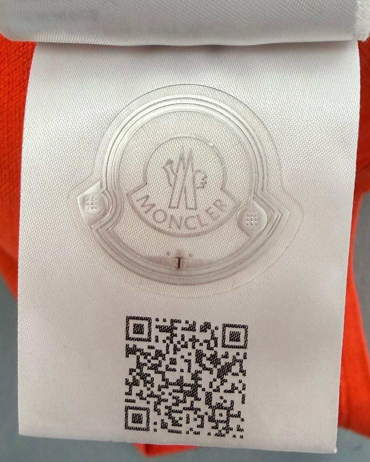Moncler Logo Polo Shirt – Orange (Size XL)