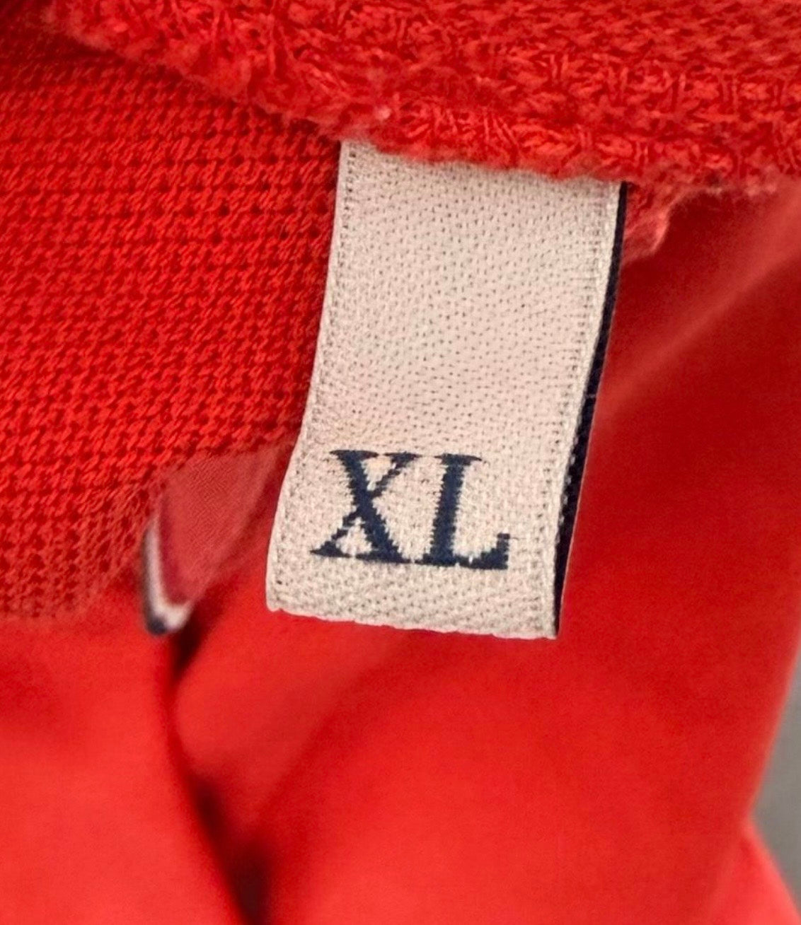 Moncler Logo Polo Shirt – Orange (Size XL)
