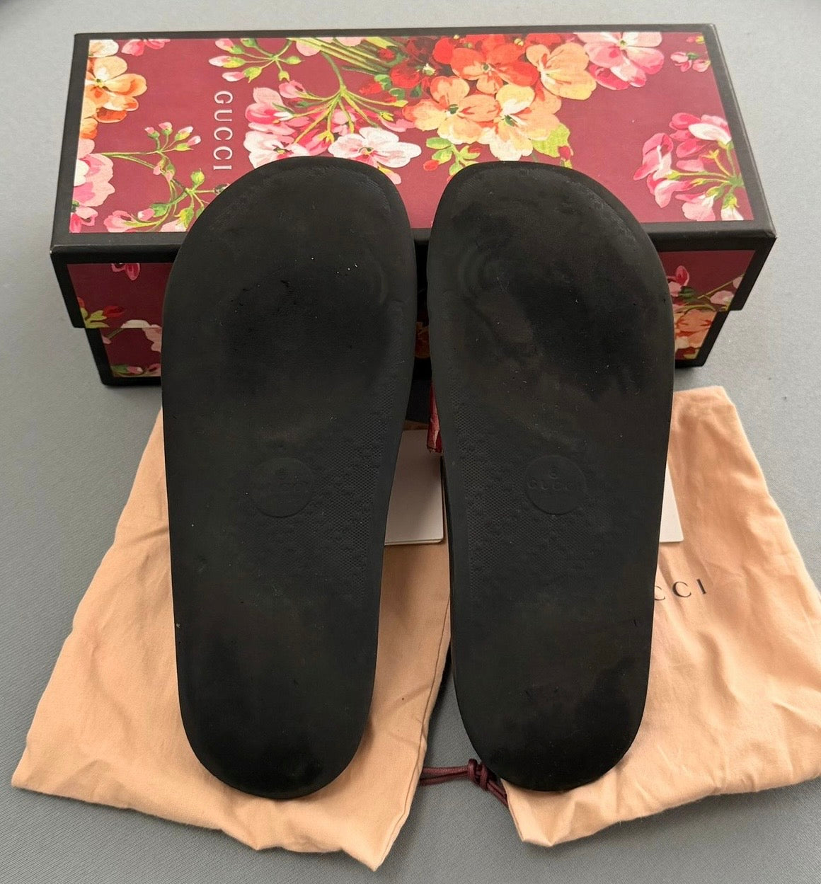 Gucci GG Blooms Slide Sandals – Multi (EU40 / UK7)
